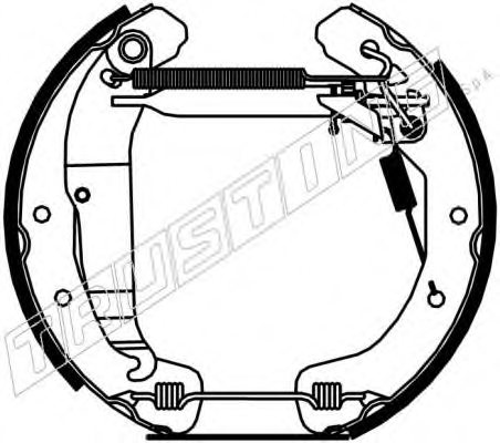 TRUSTING 6247 Brake Shoe Set